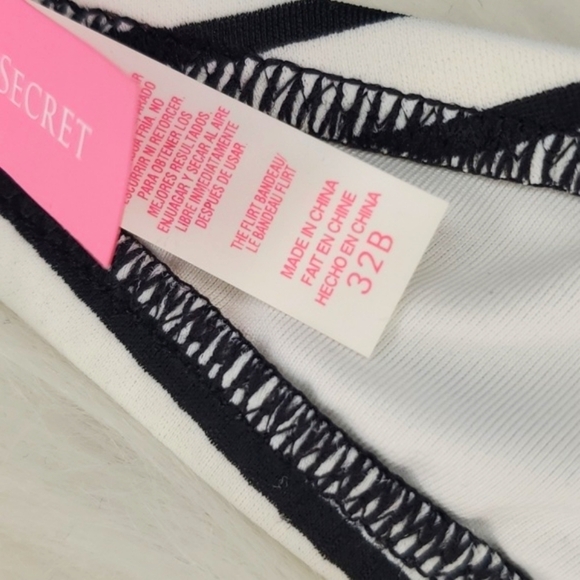 🆕️NWT 2016 Victoria's Secret Strapless Flirt Bandeau Molded Padded Pushup 32B - Picture 14 of 16